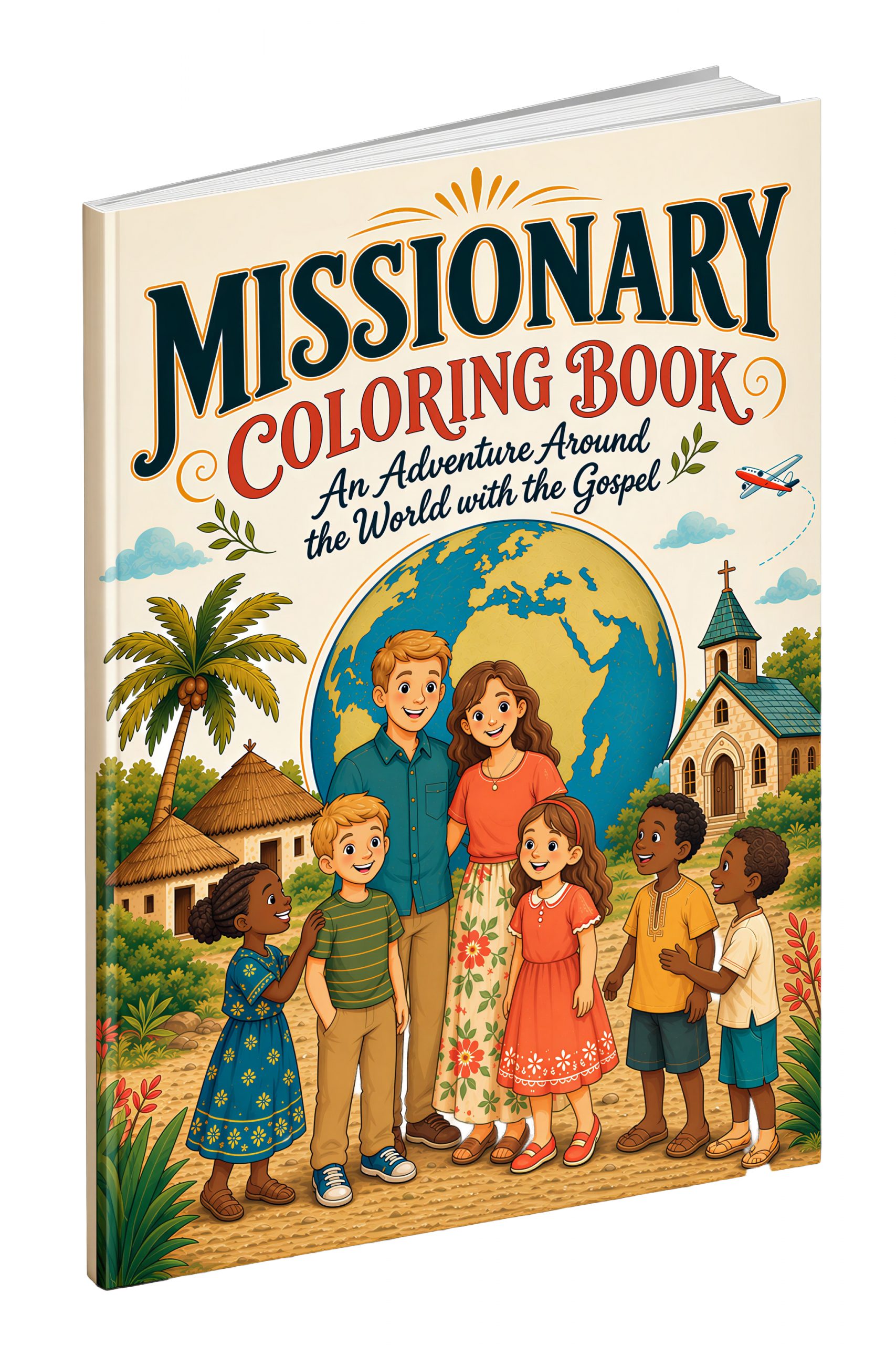 Coloring Book Mockup