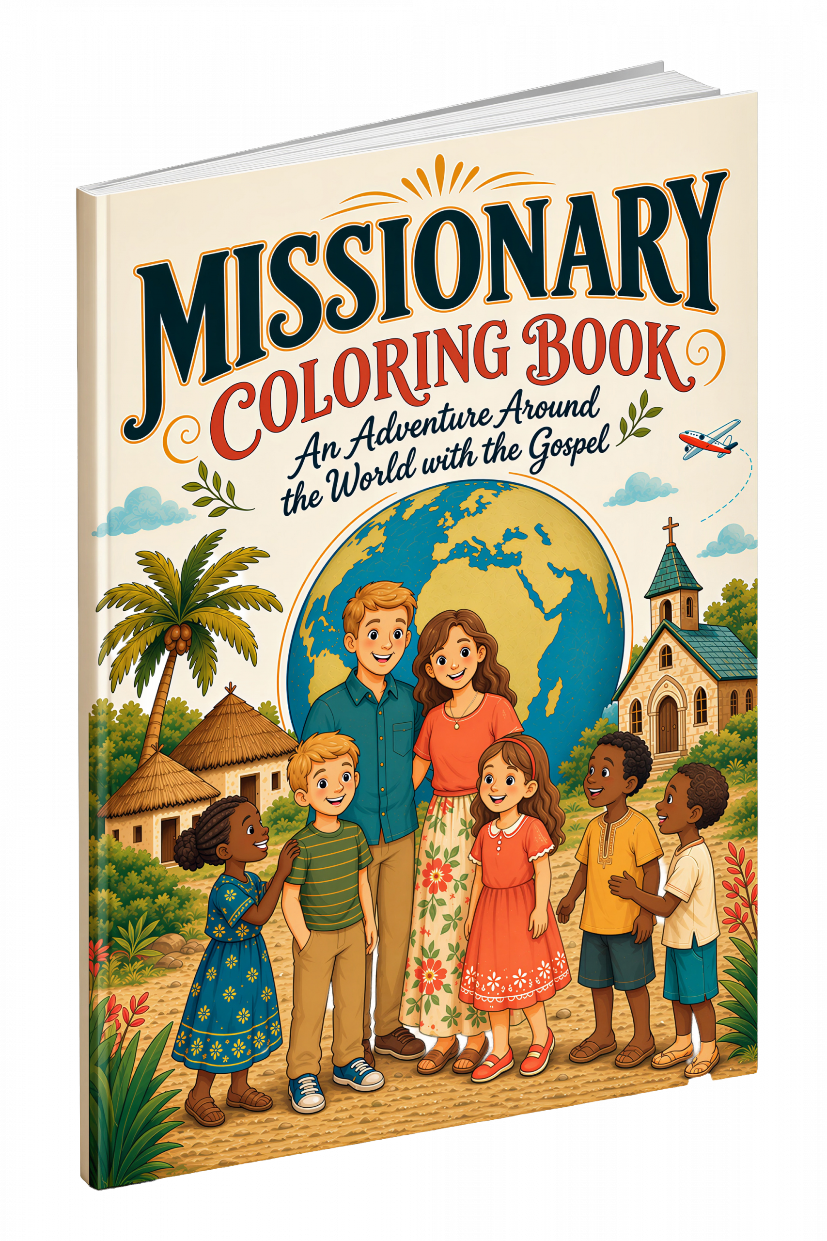 Coloring Book Mockup
